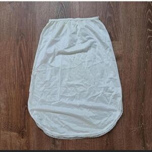 Vintage White Slip Skirt